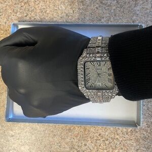 VVS  Moissanite Cartier Watch
